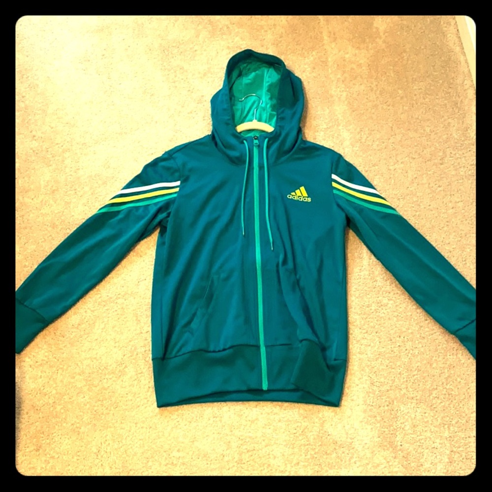 Adidas full zip hoodie